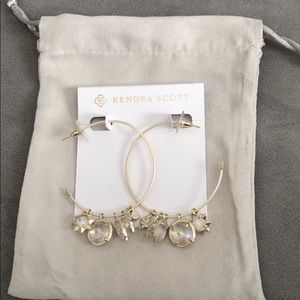 Kendra Scott Alyssa Hoop Earring in Gold